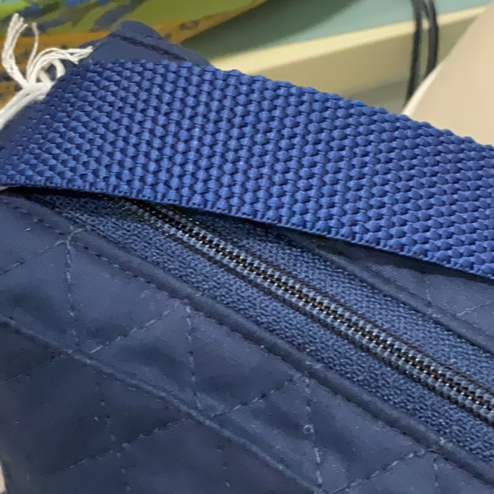 Large Blue Mahjongg tile bag - Picture 6 of 7